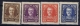 Monaco:  Yv 115 - 117   Mi 116 - 119   Postfrisch/neuf Sans Charniere /MNH/** - Neufs