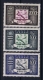 Monaco:  Airmail Yv A42 - A44  Mi  394 - 396 Postfrisch/neuf Sans Charniere /MNH/**  1949 - Poste Aérienne