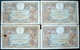 France - 100 Francs Luc Olivier Merson 1934 - 1935 - 1936 - 1937 - 1938 Lot 5 Billets - 100 F 1908-1939 ''Luc Olivier Merson''