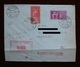 1958 FDC Viaggiata: 75 £ Espresso + 10 £ Posta Pneumatica Su Busta Normale, Affrancata Al Retro - FDC
