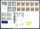 SCHWEDEN Sweden 2018 Registered Cover To Estonia Stamps Remained Unused (not Canceled) - Lettres & Documents