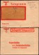 Germany - WW2, NS Jnliegend Telegramm Brief (XC 187 B Din C6), 1940. - Briefe U. Dokumente