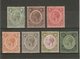 BRITISH HONDURAS 1922-33 WATERMARK MULTIPLE SCRIPT CA VALUES TO 25c MOUNTED MINT Cat £103+ - British Honduras (...-1970)