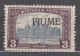 Fiume 1918/1919 Sassone#19/I Tipo III Michel#23/II Special Type, Mint Hinged, Certificate - Fiume