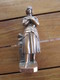 STATUE METAL DE JEANNE D ARC ANCIENNE AVEC SON EPEE - Art Populaire