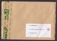 China: SAL Cover To Netherlands, 2018, ATM Machine Label, China Post Tape, Customs Control? (traces Of Use) - Brieven En Documenten