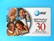 PEOPLES ...... USA - AT&T Prepaid Phone Card - 30. Minutes * United States - AT&T