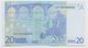 07 - BILLET 20 EURO 2002 NEUF Signature JEAN CLAUDE TRICHET  N° U57184980098 - Imp L051A1 - 20 Euro