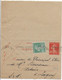 1927 - SEMEUSE VARIETE "0" COUPE Sur CARTE-LETTRE ENTIER De PARIS => LAGNY - 1906-38 Sower - Cameo