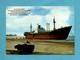 France Landes Bateau Cargo Virgo X Petrolier Appolonian Wave Echoués Sur La Cote Landaise Temùpte Decembre 1976 - Commerce