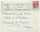 ENVELOPPE MARIANNE DE GANDON N° 719A 5f ROSE PARIS 22 RUE TAITBOUT 1947 / ENTR'AIDE FRANCAISE - 1921-1960: Modern Period