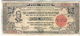 PHILIPPINES Emergency Circulating Note S648 1942 5 Pesos Used - Filippijnen