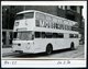 1972/75 BERLIN, 9 Verschiedene S/ W.-Fotos Der BVG (West) Doppeldecker-Omnibusse (meist Format 7 X 10,5 Cm) Mit Möbel- U - Other & Unclassified