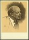 1968 UdSSR, 3 Kop. Bildganzsache Komsomolzen, Grün: Lenin-Portrait (von P. Wasiliew), Ungebr. - Lenin & Oktober-Revoluti - Altri & Non Classificati