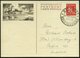 1952 FINNLAND, Sonderstempel: HELSINKI, XV. OLYMPIA.. , Ausl.-Bildganzsache (Olavlinna Burg) Ausl.-Karte (Mi.P 114/020)  - Other & Unclassified