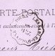 1882--entier Carte Postale SAGE  10c Noir -cachet Ambulant"Les Sables D'Olonne à Tours"-Albi --Loudun -86 - Cartes Postales Types Et TSC (avant 1995)