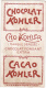 Chromo - Chocolat Kohler - Les Petits Métiers - Colleur D'affiches - Autres & Non Classés