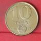 HUNGARY 10 FORINT 1989 -    KM# 636 - (Nº23076) - Hongrie