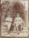 Photo Mai 1915 VERLINGHEM (près Quesnoy-sur-Deûle) - Le Lieutenant Linke Et Le Lieutenant Sperling (A100, Ww1, Wk 1) - Autres & Non Classés