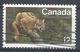 Canada 1977. Scott #732 (U) Fauna, Eastern Cougar ** Complete Issue - Oblitérés