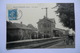 CPA 60 OISE ROCHY CONDE. ROCHY CONDEE. La Gare. 1921. - Autres & Non Classés