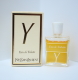 Yves Saint Laurent "Y" - Miniaturen Flesjes Heer (met Doos)