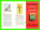 GUIDES TOURISTIQUES - PROVINCE OF SASKATCHEWAN COAT OF ARMS AND EMBLEMS -  6 PAGES - - Amerika