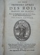 Les Deux Premiers Livres Des Rois Paris 1691 - Jusque 1700