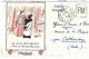 1942 WW2 CARTE POSTALE FM DESSIN ILLUSTRATEUR GUERIN PUBLICITE ST RAPHAEL QUINQUINA CPA Format Cpm 2 SCANS - Advertising