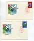 FDC COVERS X6 USSR 1974 EXPO'74 SPOKANE USA Mi# 4229-34 Bl 95 - FDC