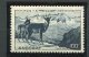 7245   ANDORRE   PA 1**  100 F Bleu-noir : Isards Et Chaîne De L'Alt Del Grio (cote: 109€)  1950   TTB - Poste Aérienne