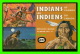 LIVRE BILINGUE -  LES INDIENS DU CANADA, 1974 , 24 PAGES - BROOKE BOND ALBUM No 17 - THÉ RED ROSE - - Autres & Non Classés