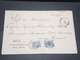 RUSSIE - Enveloppe En Recommandé En 1896 , Affranchissement Plaisant - L 18083 - Lettres & Documents