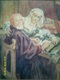 AQUARELLE PEINTURE PEINTRE SCENE TABLEAU RELIGION - Watercolours
