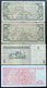 Cuba - 1 3 Pesos 1980 - 1961- 2006 - 2004 Lot 4 Billets - Cuba