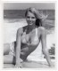 USA Mode Feminine Annees 60 Actrice Ou Mannequin? En Bikini Sur Un Bateau Ancienne Photo - Other & Unclassified