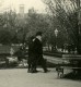 Pologne Varsovie Warszawa Entree Du Parc D'Ujasdow Ancienne Photo Stereo NPG 1905 - Stereoscopic