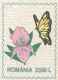 6178  Papillon, Narcisse Jaune, Fleurs: PAP 2002 - Wild Daffodil Flowers Stationery Cover, Butterfly On Imprinted Stamp - Mariposas