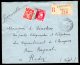 Lettre Recommandé De St-Christophe Vallon Du 25/07/1941 - 1921-1960: Période Moderne