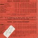 42 ( France ) - HORAIRES Des Cars MONTBRISON - SAINT ETIENNE à Dater Du 10 Avril 1933 ( 4 Pages 16,2 Cm X 8 Cm ) Rare - Europe