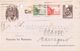 3 Cartoline Postali Anni '40 Con Fori Di Archiviazione - 1 Bollo Mancante -timbri Censura - Storia Postale