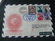 1956  BEAUTIFUL  LETTER FLIGHT  IN AUSTRIA IN " BALLONPOST " ..// BELLA LETTERA VIAGGIATA IN AUSTRIA IN PALLONE - FDC