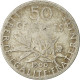 Monnaie, France, Semeuse, 50 Centimes, 1900, Paris, TB+, Argent, Gadoury:420 - G. 50 Centimes