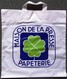 SAC TRÈFLE VERT EN PLASTIQUE PUBLICITAIRE 42X 39cm SACCUPLASTIKOPHILE MAISON DE LA PRESSE - SITE Serbon63 - Werbeartikel