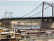 IRAQ.  BAGDAD. CPSM. RARETE. LE PONT SUSPENDU. ANNEE 1966 - Iraq