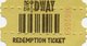 REDEMPTION TICKET GREAT CANADIAN MIDWAY Niagara Falls CANADA - Billets De Loterie