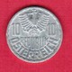 AUSTRIA   10 GROSCHEN 1957 (KM # 2878) #5137 - Austria