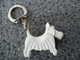 Delcampe - 1 PORTE CLEFS CHIEN  Terrier Écossais West Highland TAILLE CRAYON Utilitaire - Messager ABCD @ Vers 1965 - Portachiavi