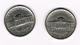 U.S.A.  2 X 5 CENTS  JEFFERSON  1985/86 P - 1938-…: Jefferson