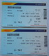 JET AIRWAYS E-TICKET - BOARDING PASS (Year 2012). Brussels To Newark And Newark To Brussels. Used. - Mundo